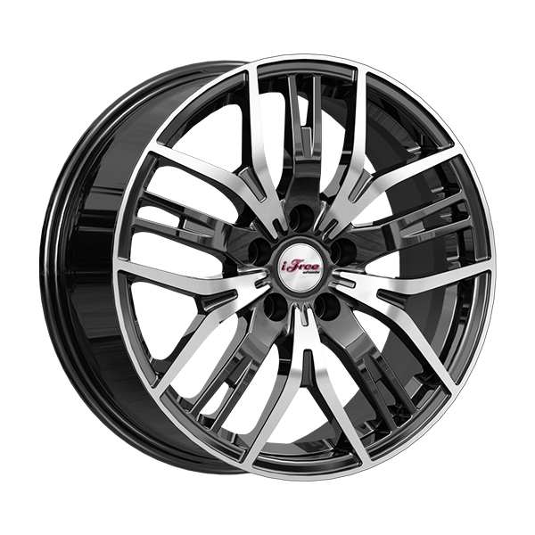 Диски IFREE АСКЕТ 7,0xR17 5x114,3 66,6 37 Блэк-Джек