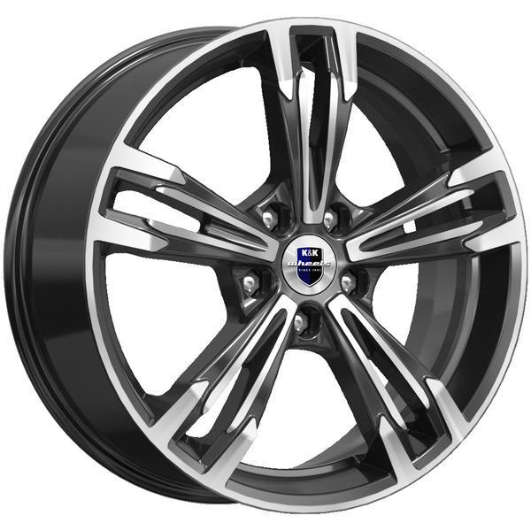 Диски КиК КиК KARRERA_Light 7,0xR18 5x114,3 60,1 35 алмаз_черный