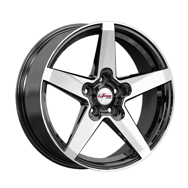 Диски IFREE ТОКЕН 6,5xR17 5x108 60,1 33 Блэк-Джек