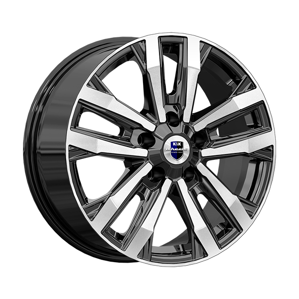 Диски КиК КиК МИЧИГАН 8,0xR18 5x130 84,1 43 алмаз_черный