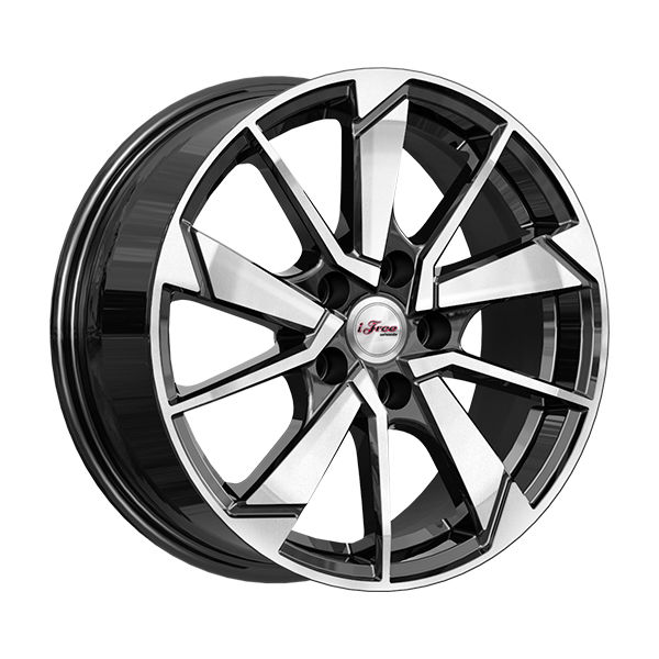 Диски IFREE ЗИПЛАЙН 6,5xR16 5x114,3 67,1 45 Блэк-Джек