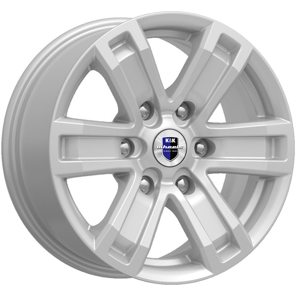 Диски КиК КиК R7-РОЛЬФ 7,5x17 6x114.3 66,1 30 сильвер А