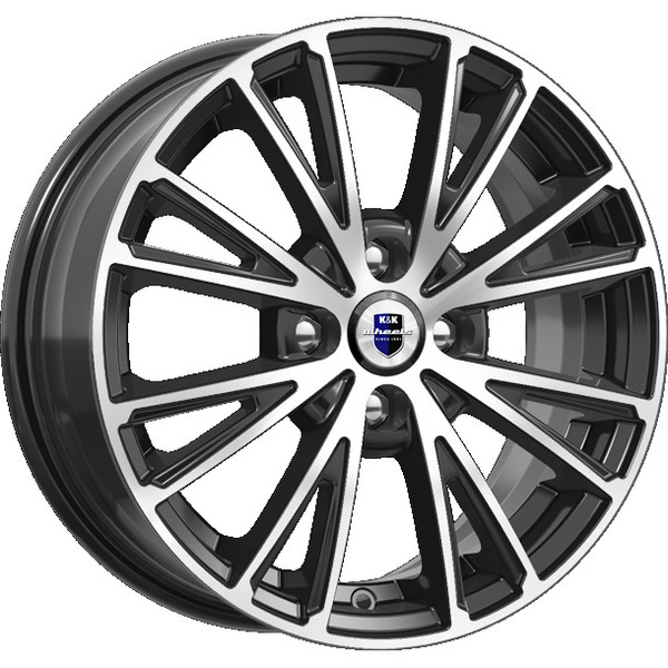 Диски КиК КиК МЕАНДР 6,0xR15 4x98 58,5 35 алмаз_черный_SK