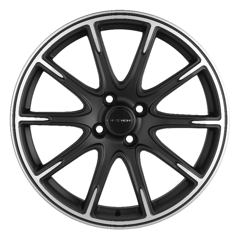 Диски KHOMEN KHW1707_(Lada_Vesta) 6,5xR17 4x100 60,1 50 BLACK_MATT-FP