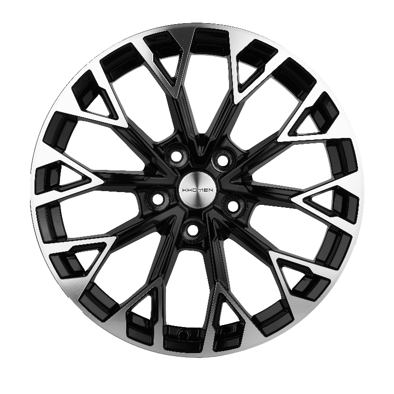 Диски KHOMEN KHW1718_(Haval_Jolion) 7,0xR17 5x114,3 66,6 37 BLACK-FP