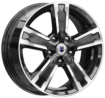 Диски КиК КиК ОКЛАХОМА 6,5xR16 5x100 57,1 38 алмаз_черный