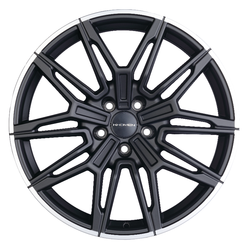 Диски KHOMEN KHW1904_(K5/OPTIMA) 8,5xR19 5x114,3 67,1 45 BLACK_MATT-MR