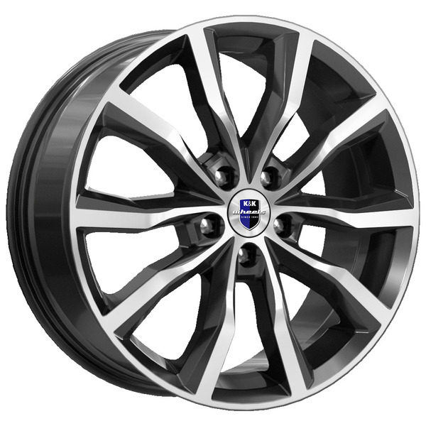 Диски КиК КиК ПОРТЕР 7,5xR18 5x110 67,1 45 алмаз_черный