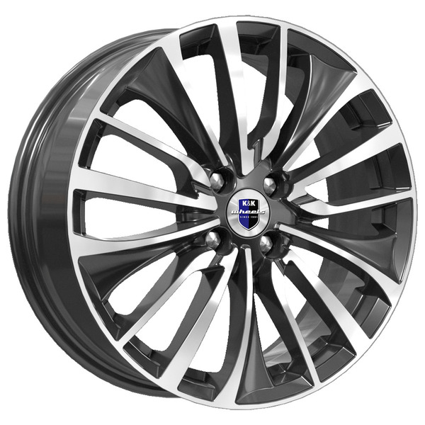 Диски КиК КиК FLANKER 6,5xR17 4x100 67,1 45 алмаз_черный