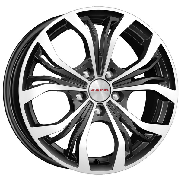 Диски КиК КиК Аламида 6,5xR16 5x114,3 67,1 38 алмаз_черный