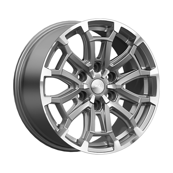 Диски Skad АВИЛИС 8,0xR18 6x120 70,2 42 алмаз-графит