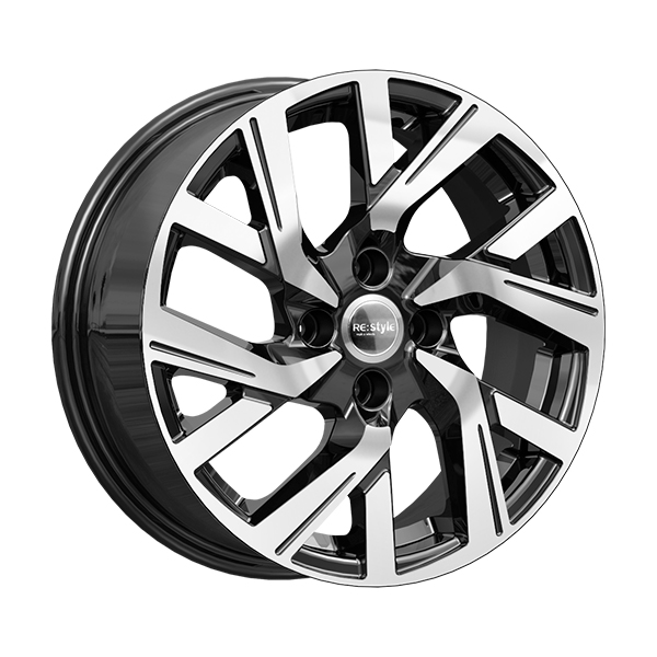 Диски КиК Реплика КиК_Реплика КС1030_(15_COBALT) 6,0xR15 4x100 60,1 39 алмаз_черный