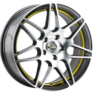 Диски ALCASTA M28 6,5xR15 5x114,3 66,1 43 BKFYSI