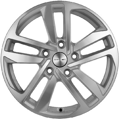Диски KHOMEN KHW1612_(ZV_16_Camry/Corolla/GrandVitara) 6,5xR16 5x114,3 60,1 45 F-SILVER