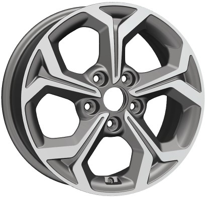 Диски KHOMEN KHW1606_(16_ASX) 6,5xR16 5x114,3 67,1 46 GRAY-FP