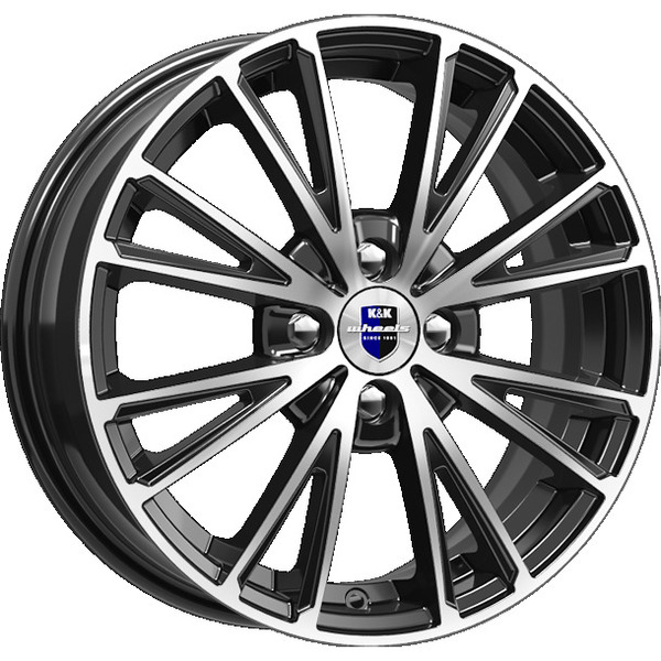 Диски КиК КиК МЕАНДР 6,0xR16 4x98 58,5 35 алмаз_черный