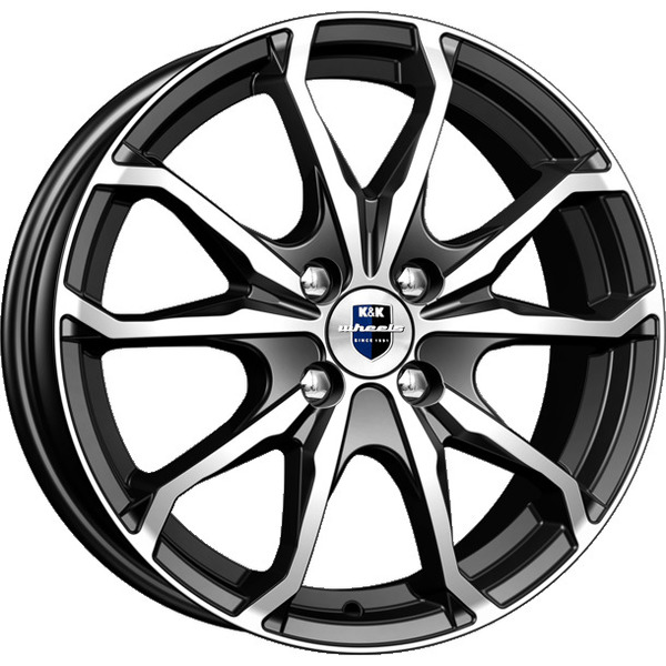 Диски КиК КиК BRENT 6,0xR16 4x100 67,1 40 алмаз_черный