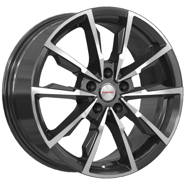 Диски КиК Рапид КиК_Рапид МЕРЕНГЕ 7,5xR17 5x114,3 66,1 45 алмаз_черный
