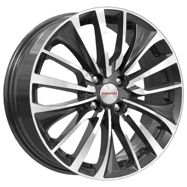 Диски КиК Рапид КиК Рапид FLANKER 6,5xR17 4x100 60,1 41 алмаз_черный