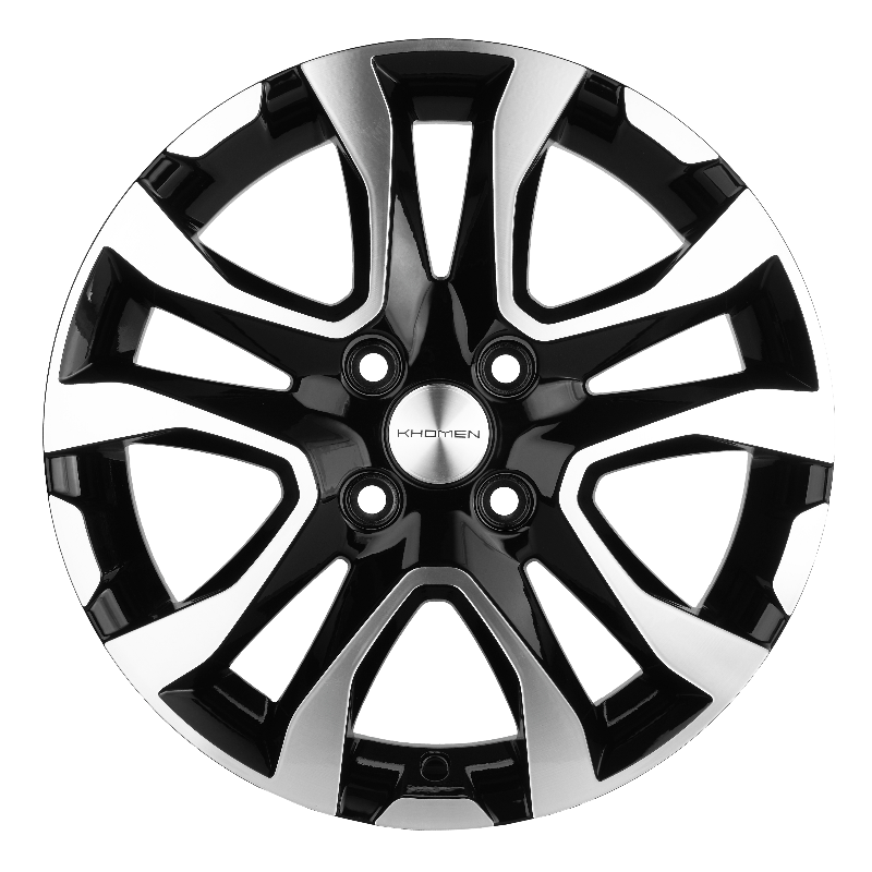 Диски KHOMEN KHW1503_(Logan/Sandero) 6,0xR15 4x100 60,1 40 BLACK-FP