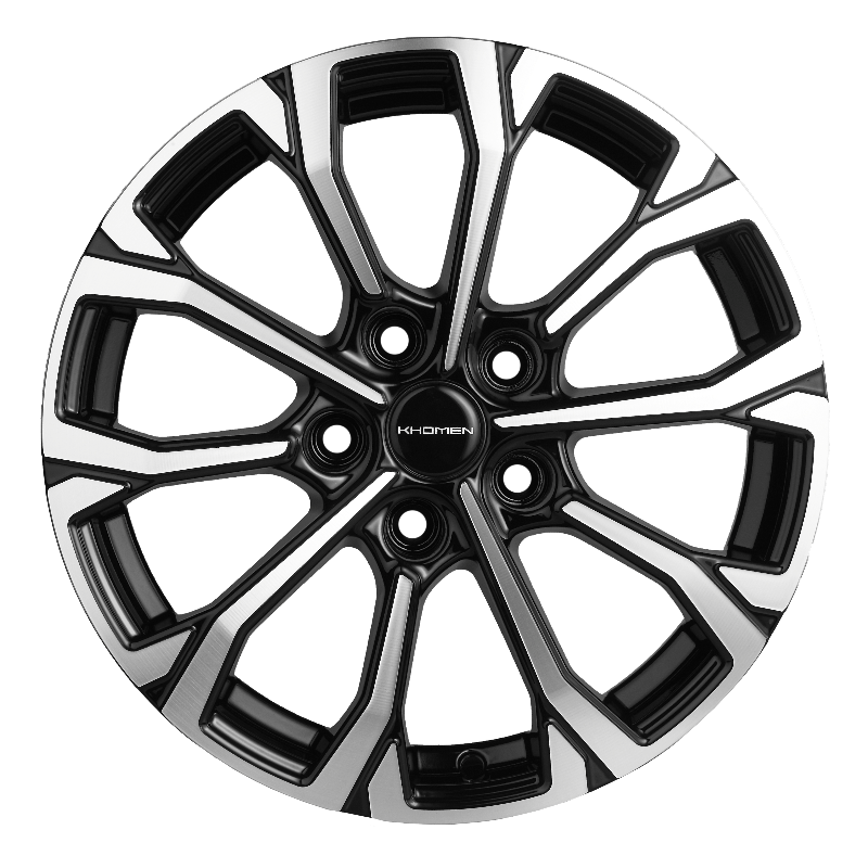 Диски KHOMEN KHW1605_(Elantra/Ceed/Cerato) 6,5xR16 5x114,3 67,1 50 BLACK-FP