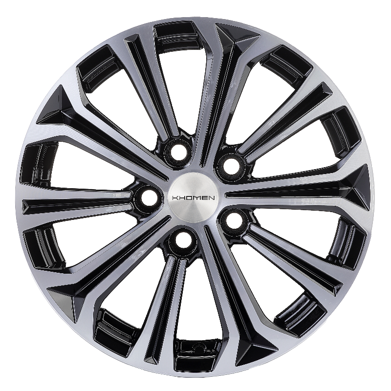Диски KHOMEN KHW1610_(Optima) 6,5xR16 5x114,3 67,1 41 BLACK-FP