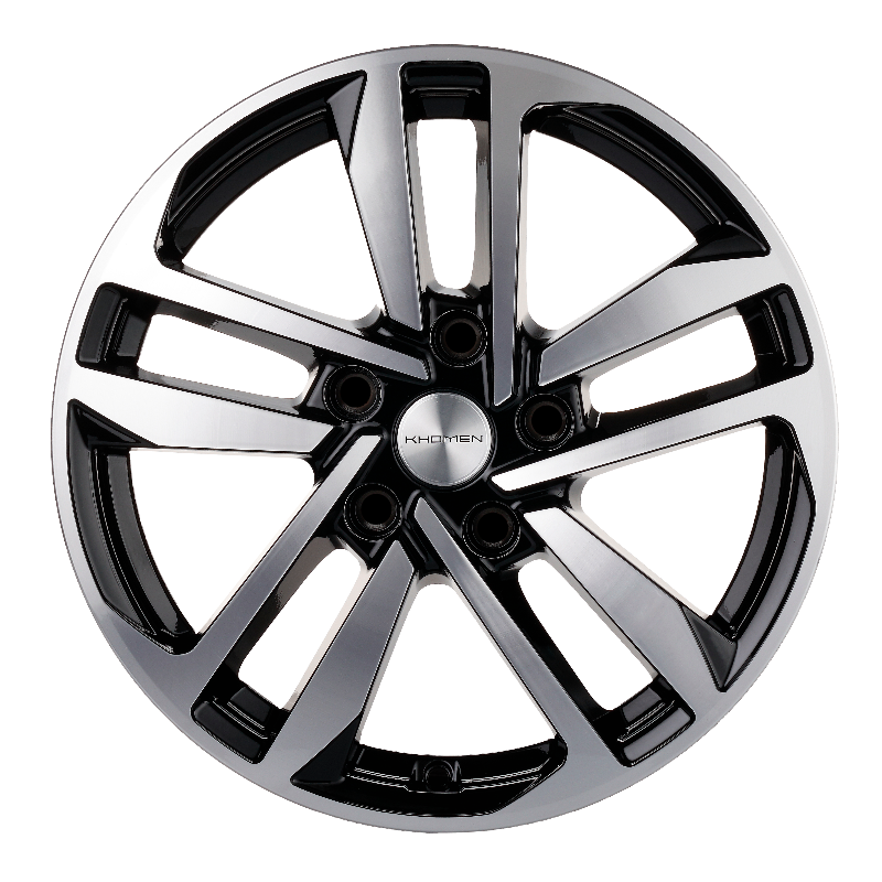 Диски KHOMEN KHW1612_(Elantra/Ceed/Cerato) 6,5xR16 5x114,3 67,1 50 BLACK-FP