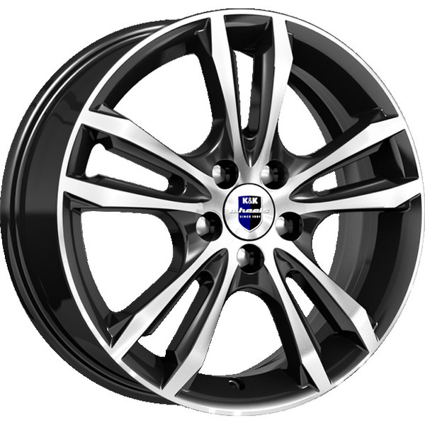Диски КиК КиК SAMARA 6,0xR16 5x114,3 67,1 45 алмаз_черный_SK