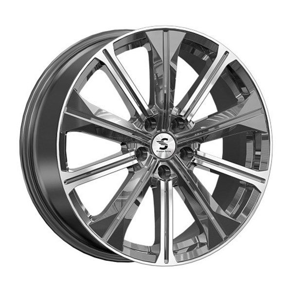Диски КИК_PremiumSeries КИК_PremiumSeries КР-013 7,0xR19 5x108 65,1 36 Diamond_gloss_graphite