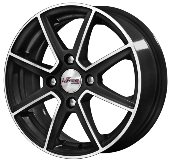 Диски IFREE IFree Майами 5,5xR14 4x114,3 67,1 38 Блэк-Джек