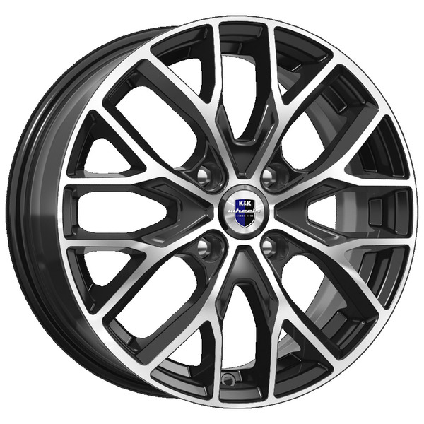 Диски КиК КиК ЛИЛИОМ 6,0xR16 4x100 67,1 45 алмаз_черный