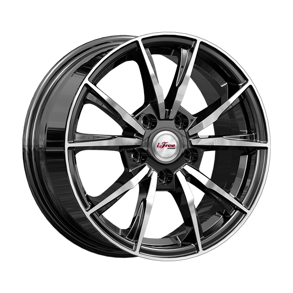 Диски IFREE СИОН 6,5xR15 5x100 57,1 38 Блэк-Джек