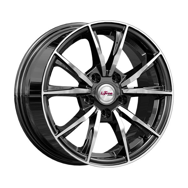 Диски IFREE СИОН 6,5xR15 5x110 65,1 35 Блэк-Джек