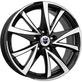 Диски КиК КиК Игуана 6,5,0xR16 5x105 56,6 39 Блэк-платинум