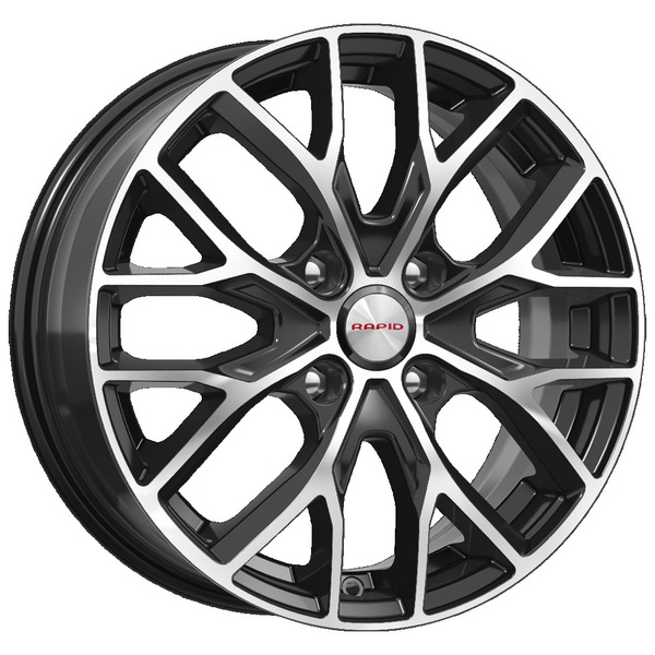 Диски КиК Рапид КиК_Рапид ЛИЛИОМ 6,0xR16 4x108 63,4 37,5 алмаз_черный