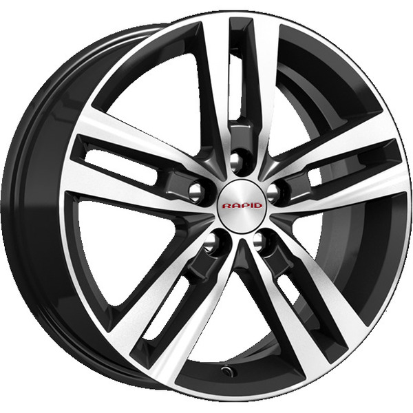 Диски КиК КиК RASSVET 6,5xR16 5x114,3 67,1 45 алмаз_черный_SK