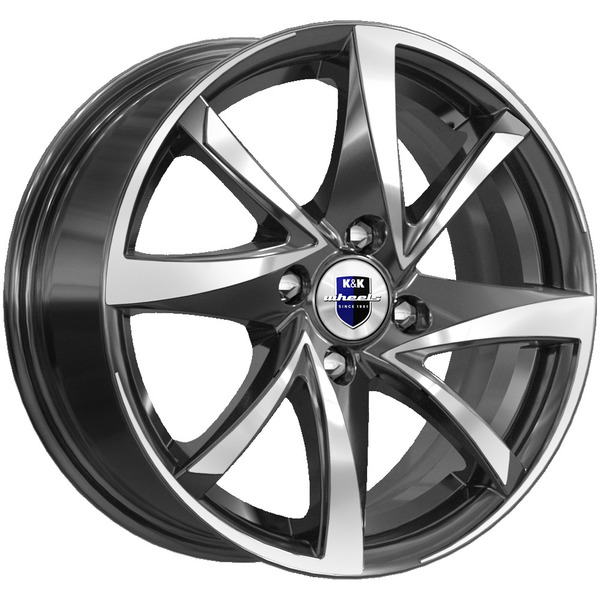 Диски КиК КиК Игуана 6,5xR15 4x100 54,1 46 алмаз_черный