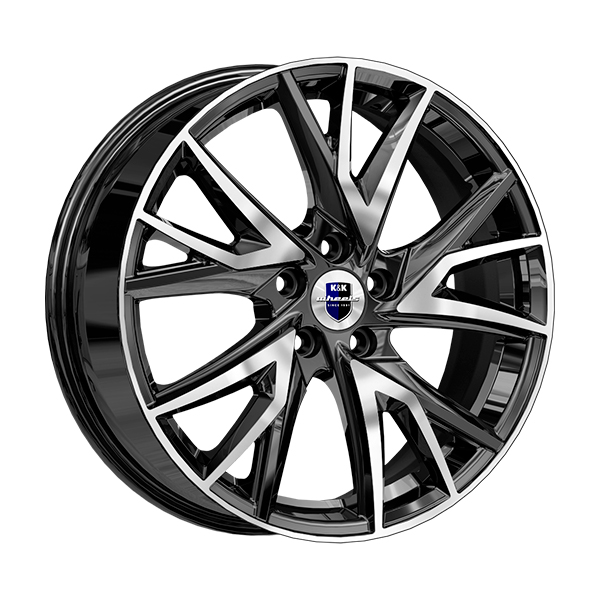 Диски КиК КиК КАЙЛАС 6,5xR18 5x108 60,1 33 алмаз_черный