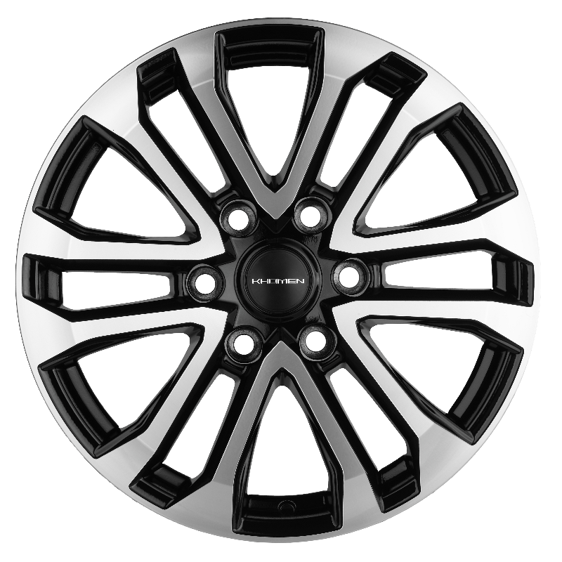 Диски KHOMEN KHW1805_(JAC_T6_Pickup) 7,5xR18 6x139,7 106,1 30 BLACK-FP