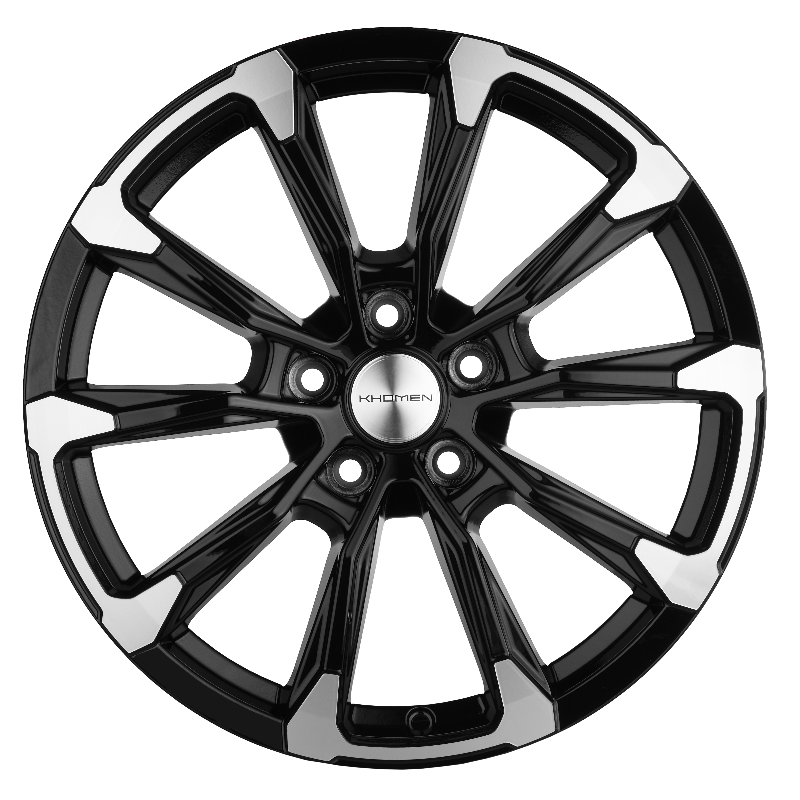 Диски KHOMEN KHW1808_(Tiggo_8_Pro) 7,5xR18 5x108 60,1 47 BLACK-FP