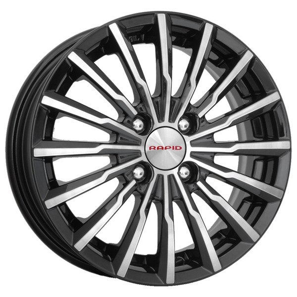Диски КиК КиК Акцент 5,5x14 4x100 67,1 45 алмаз черный