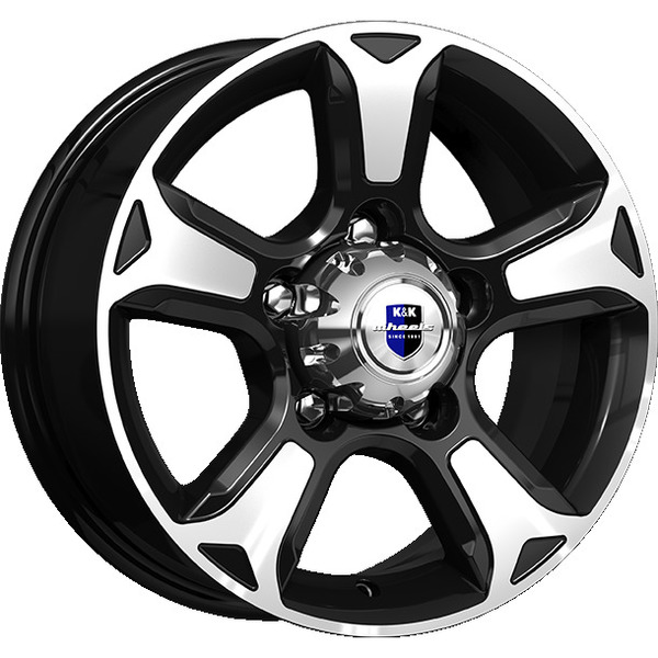 Диски КиК КиК АТЛАНТ 7,0x16 5x139.7 98 35 алмаз черный