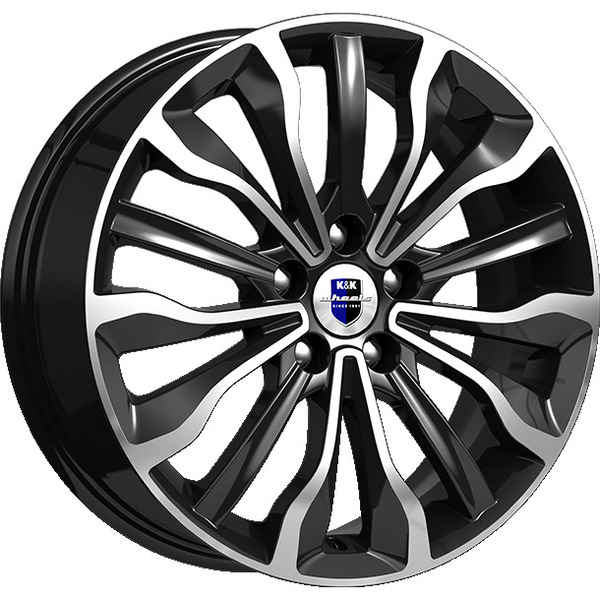Диски КиК КиК АТАКАМА 6,5x17 5x114.3 66,1 40 алмаз черный