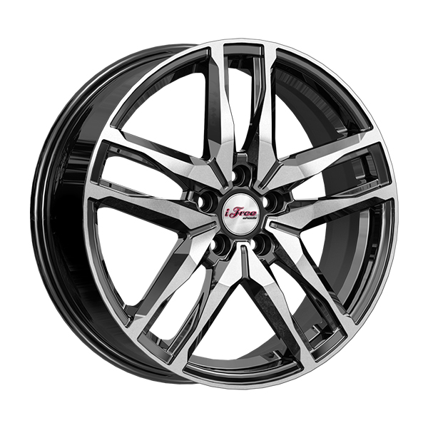 Диски IFREE БОМБЕЙ 6,5xR18 5x114,3 66,1 37 Блэк-Джек