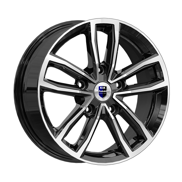 Диски КиК КиК КАЛАНГ 6,5xR17 5x114,3 66,1 40 алмаз_черный
