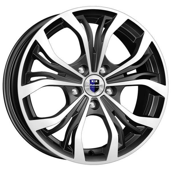 Диски КиК КиК Аламида 7,0xR17 5x114,3 60,1 35 алмаз_черный