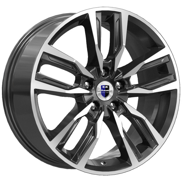Диски КиК КиК БОРЭЙ 8,0xR18 5x100 67,1 45 алмаз_черный