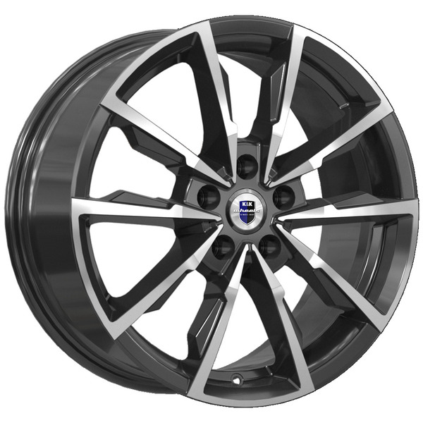 Диски КиК КиК МЕРЕНГЕ 7,5xR17 5x112 66,6 45 алмаз_черный