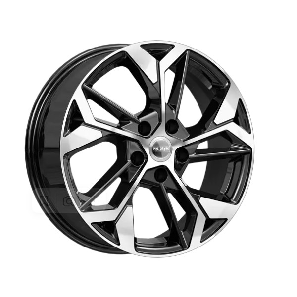 Диски КиК Реплика КиК_Реплика КС1062_(ZV_17_CRETA) 6,5xR17 5x114,3 67,1 45 алмаз_черный