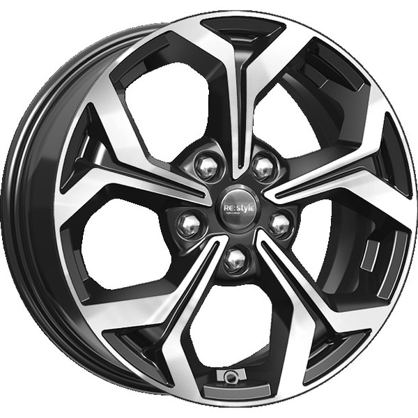 Диски КиК Реплика КиК_Реплика КС878_(16_CEED_CD) 6,5xR16 5x114,3 67,1 50 алмаз_черный